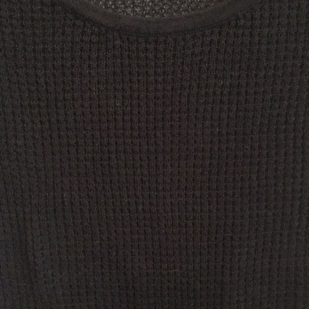 𝅺FRENCHI CAP SLEEVE WOVEN KNIT TOP - Picture 2 of 2